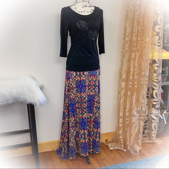 💕New With Tag Super Cute Lularoe Maxi Skirt💕 - Picture 3 of 11